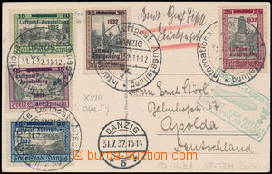189428 - 1932 RÜCKFAHRT von der LUPOSTA   pohlednice (vzducholoď LZ