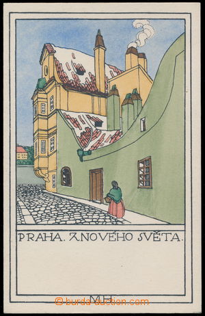 189440 - 1919 PRAHA, Z Nového světa; neprošlá, vynikající stav