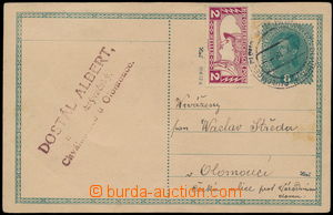 189495 - 1918 CPŘ3, rakouská předběžná dopisnice 8h Karel dofr.