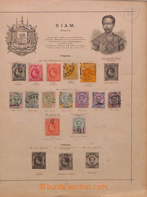 189496 - 1883-1941 [SBÍRKY]  sbírka na starých listech, od I. emis