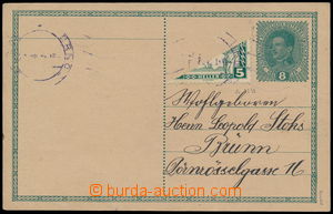 189524 - 1918 CPŘ3, rakouská souběžná dopisnice 8h Karel dofr. p