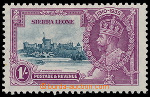 189541 - 184a SG.184a, Silver Jubilee 1Sh, EXTRA FLAGSTAFF; perfect q