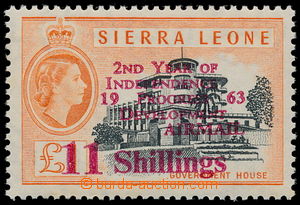 189542 - 1963 SG.269, Alžběta II. 2nd Year of Independence 11Sh/1&#