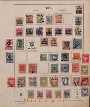189594 - 1918-1967 [COLLECTIONS]  collection on sheets in stockbook, 