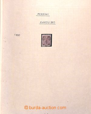 189611 - 1890-1939 [SBÍRKY]  PERFINY  sbírka cca 300ks známek s pe