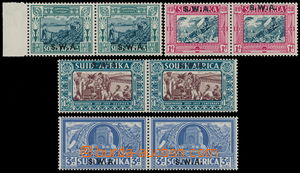 189662 - 1938 SG.105-108, 100. výročí, přetisk S.W.A. ½P - 3