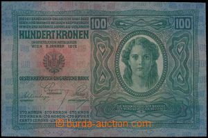 189681 - 1912 Pi.12, Ba.RU10; 100 Koruna, 2.1.1912, set 2046