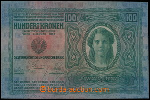 189682 - 1912 Pi.12, Ba.RU10; 100 Koruna, 2.1.1912, set 2046