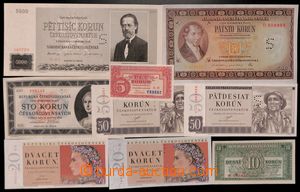 189731 -  Ba.77a1, 79, 80, 82b, 83a+b, 84a, 85, sestava 9ks bankovek 