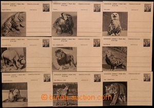 189832 - 1956 CDV130/1-16, Zoo Prague, complete set, superb