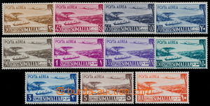 189852 - 1950 Sass. Aerea 1-11, Airmail 30C-10Sh; pefect set, cat. 50