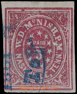 189862 - 1861 POSTMASTER PROVISIONALS - Nashville, Sc.61X2, PAID 5 CE