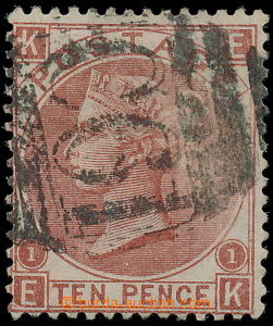 189869 - 1867 SAN JUAN -SG.Z102, britská 10P hnědá TD 1 s raz. C61