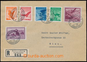 189909 - 1936 R+Let-dopis do Vídně vyfr. let. známkami Mi.113, 136