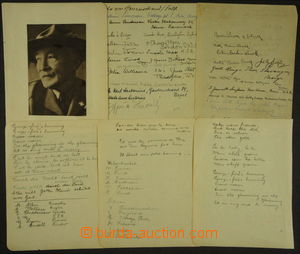 189939 - 1920-1990 [SBÍRKY]  SCOUTING/  zajímavý konvolut dokument