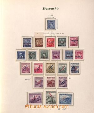 190098 - 1939-1945 [SBÍRKY]  pěkná generální sbírka na listech 