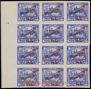 190117 -  Pof.L1, I. letecké provizorium 14Kč/200h modrá, krajový