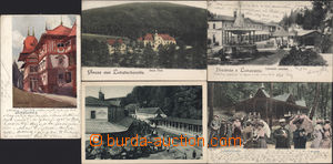 190175 - 1900-1935 LUHAČOVICE (Luhatschowitz), comp. of 6 interestin