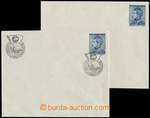 190233 - 1956 COB11, K.H. Borovský 60h, 2ks, 1x nepoužitá a 1x s P