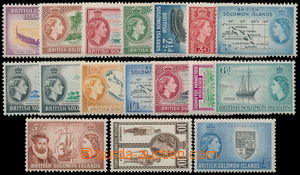 190440 - 1956-1963 SG.82-96, Alžběta II. - Motivy; kompletní dlouh
