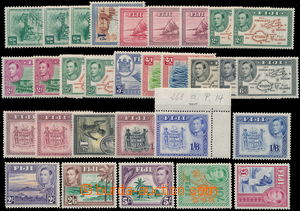 190441 - 1938-1955 SG.249-266b, Jiří VI. - Motivy; kompletní séri