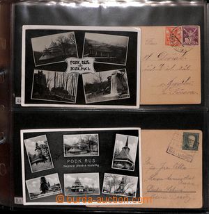 190503 - 1918-1939 [SBÍRKY]  sbírka cca 120ks pohlednic a celistvos