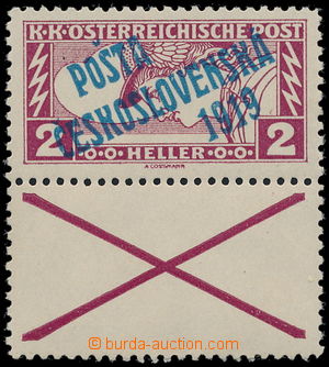 190652 -  Pof.57D KN, Obdélník 2h hnědočervená s nepřetištěn
