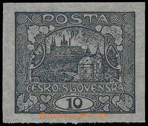 190936 -  ZT E. KAREL / zkusmý tisk hodnoty 10h v černé barvě, ú