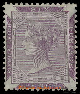 191046 - 1859 SG.2, Viktorie 6P šedofialová grey lilac, bez průsvi