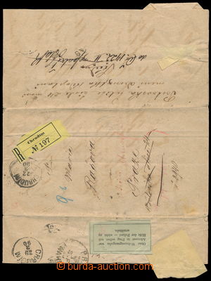 191105 - 1890 R-dopis okresního soudu v Chrudimi, oznámení dědick