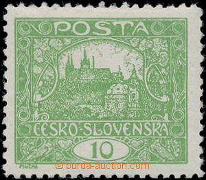 191185 -  Pof.6D, 10h green, nepřepážková perf line perforation 1