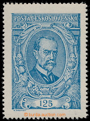 191198 -  Pof.140a, 125h ultramarínová, II. typ; zk. Gi, Pofis, Vrb