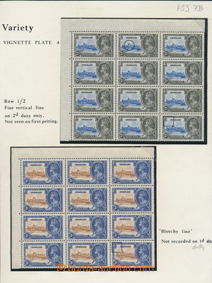 191278 - 1935 specializovaná sestava Silver Jubilee na listech z exp
