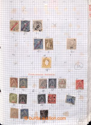 191446 - 1870-1990 [COLLECTIONS]  OVERSEAS / WHOLE WORLD   accumulati
