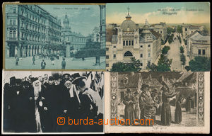 191506 - 1910-1930 sestava 4ks pohlednic a 2ks fotografií, vyobrazen