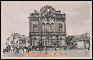 191508 - 1930 BEREHOVO - Podkarpatská Rus, synagoga, jednozáběrov