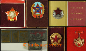 191565 - 1960-1980 [SBÍRKY]  sestava 5ks vyznamenání Čestný odzn