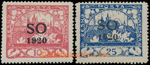 191573 -  Pof.SO(4)NB + SO(8)NB, Hradčany 10h červená + 25h modrá