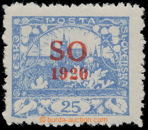 191585 -  Pof.SO(8)NaF, Hradčany 25h ultramarínová, ŘZ 11½, 