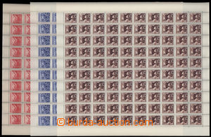 191593 - 1944 Sy.106-110, Tatranské velký formát, kompletní 100 k