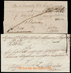 191620 - 1833-1839 UKRAJINA/ 2 vojenské dopisy, ze lvovské oblasti 