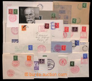 191626 - 1940-1945 comp. 11 pcs of Us letters with postmarks FP + oth