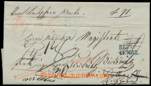 191653 - 1848 CZECH LANDS / letter from Podolí near Brno to Bystřic