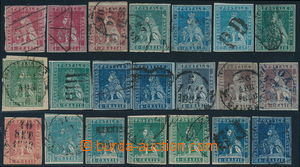 191681 - 1851-1857 Sass.4-9, 12-15, sestava 21ks Medicejský lev, 8 n