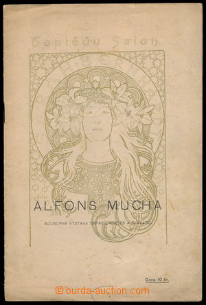 191790 - 1897 MUCHA Alfons (1860–1939), catalogue for exhibition of