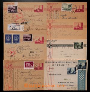 191955 - 1942-1944 selection of 7 PC from that 2x as Registered, 5x a