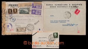 191957 - 1941-1943 comp. 3 letters addressed to Bohemia-Moravia, from