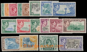 192043 - 1938-1953 SG.121-133a, Jiří VI. - Motivy; kompletní séri