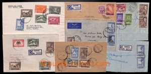 192097 - 1958-1962 PERAK, SELANGOR, JOHORE, KEDAH  sestava 8 dopisů 