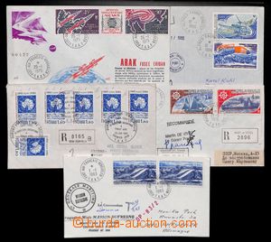 192117 - 1975-1986 5 dopisů do Německa, ČSR, na Falklandy, SSSR; l